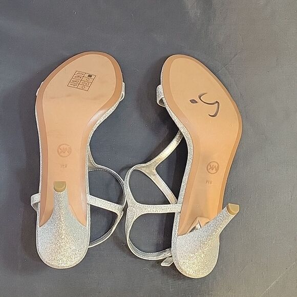 BRAND NEW MICHEAL KORS ARDEN T-STRAP OPEN TOE HEEL SANDAL - Picture 13 of 14